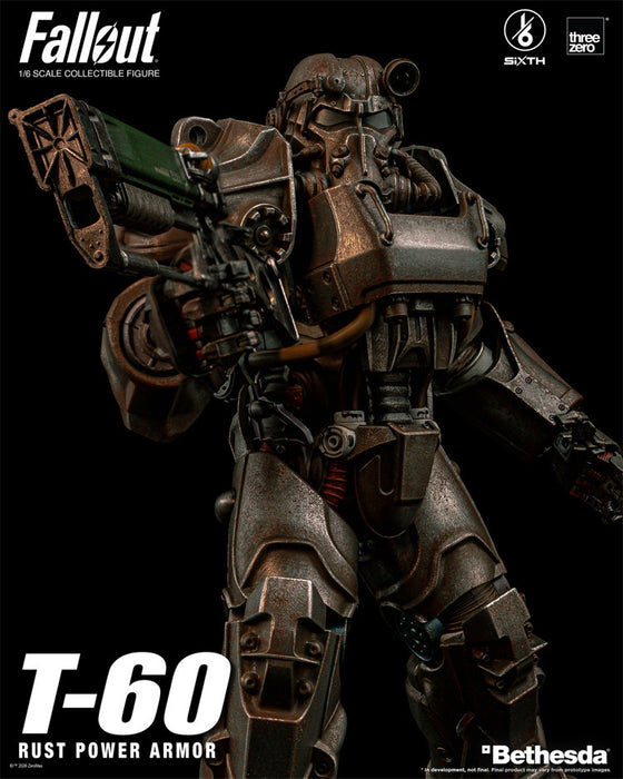 Pre-order 1/6 THREE ZERO 3Z10050W0 Fallout T-60 Rust Power Armor Action Figure