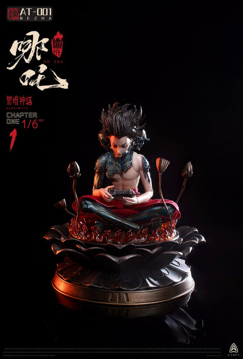 In-stock 1/6 A-TOYS AT-0001 Dark Myth-Nezha Action Figure