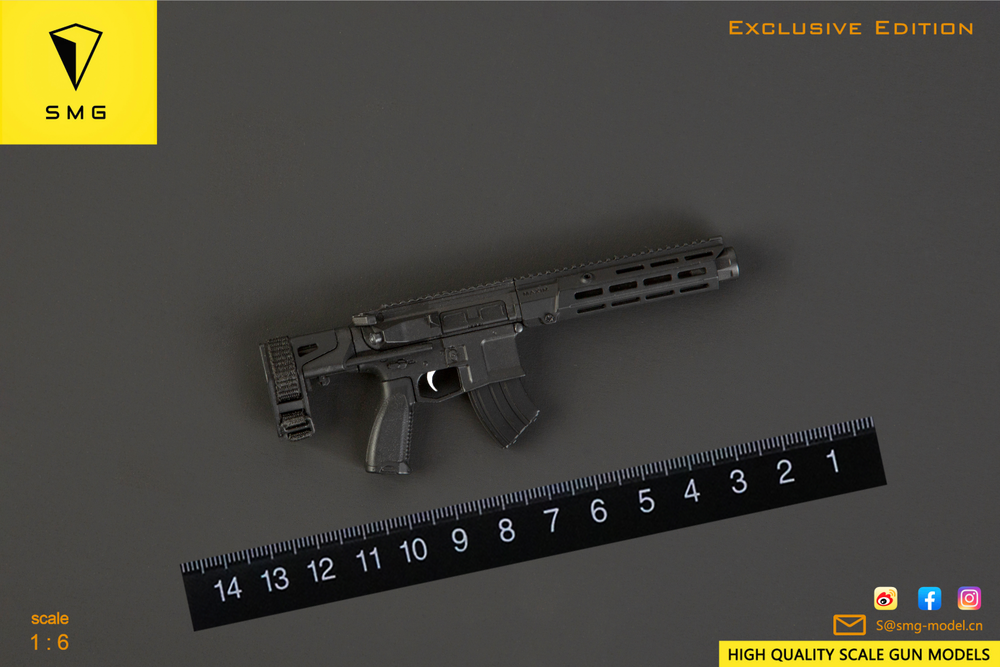 In-stock 1/6 SMG MDX508 Weapon Model 8001/8002/8003