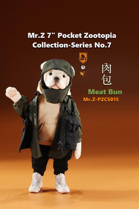 In-stock 7 inch Mr.Z Pocket Zootopia Series No.7 Dog Collection