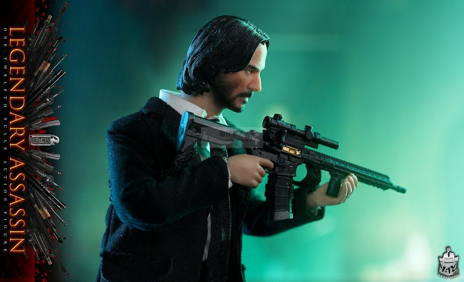 1/12 Bullet Head BH010 Legendary Assassin Action Figure — GIANTOY ...