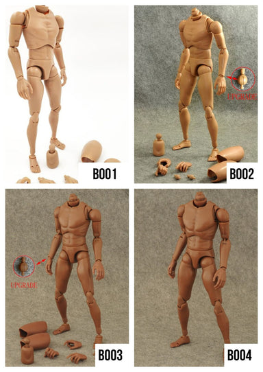 In-stock 1/6 Scale ZYTOYS Male 12in Action Figure Body Collection (W/O Neck)