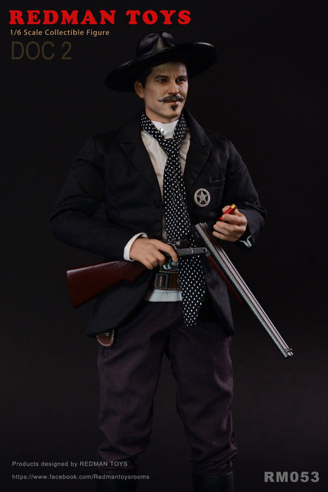 In-stock 1/6 Redman Toys RM053 COWBOY DOC 2 Action Figure