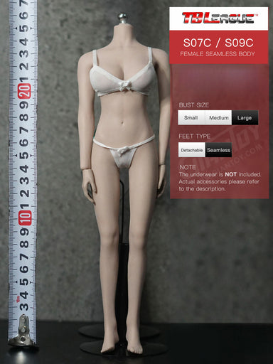 In-stock 1/6 TBLeague Phicen Standard S07C S09C Large Bust Seamless Body