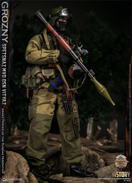 In-stock 1/6 DAMTOYS 78090 SPETSNAZ MVD VV OSN Vityaz GROZNY Action Figure