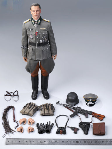 In-stock 1/6 Alert Line AL100039 WWII German Cavalry Officer Action Figure