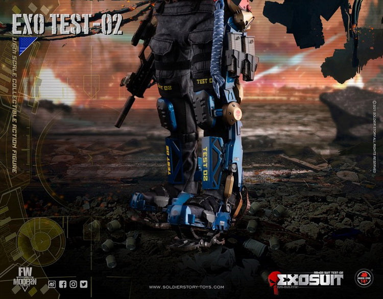 In-stock 1/16 Soldier Story SS125 SOLDIER STORY 1/6 EXO-SKELETON ARMOR SUIT “TEST-02