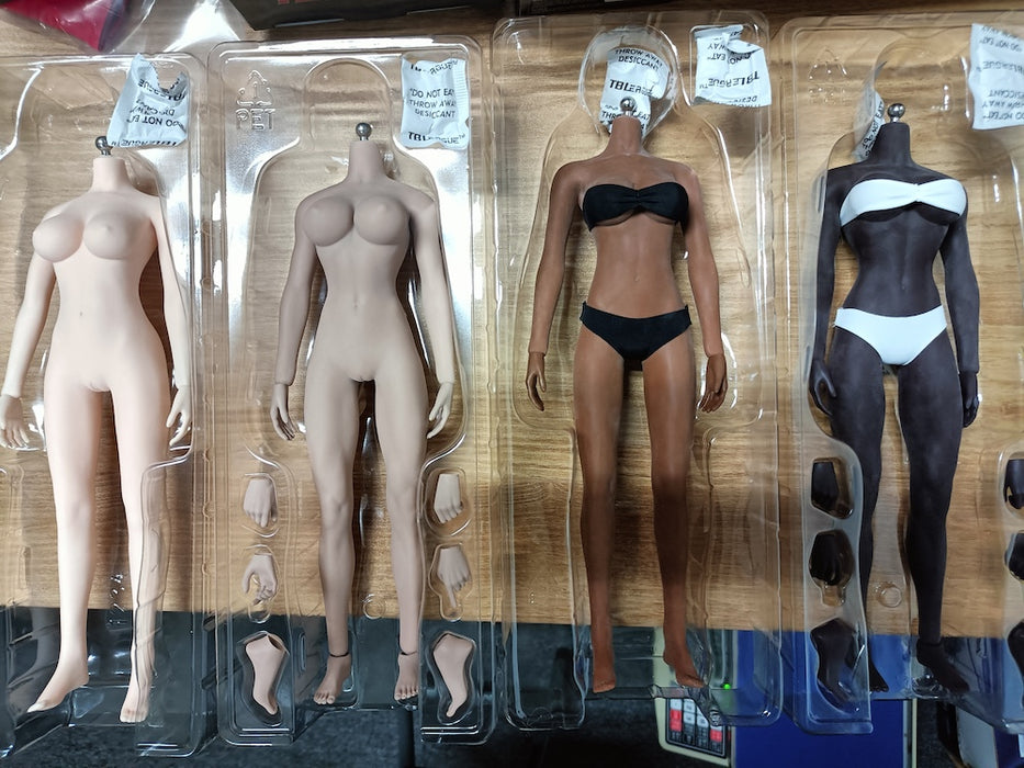 [#Black] 1/6 TBLeague New Skin Tone Female Seamless Body