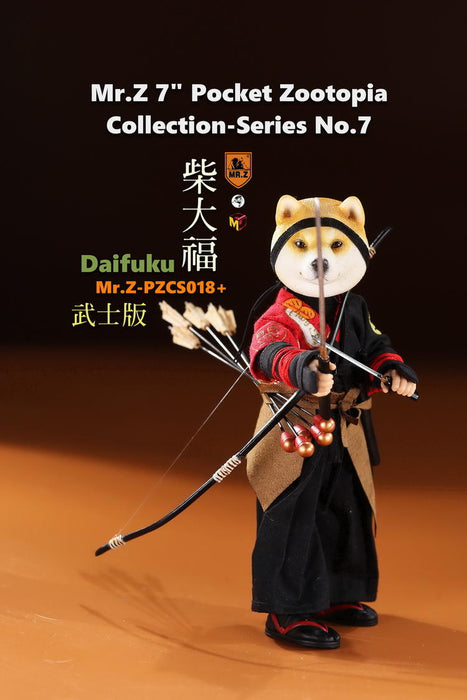 In-stock 7 inch Mr.Z Pocket Zootopia Series No.7 Dog Collection