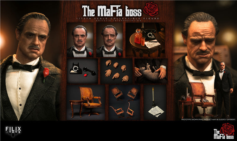 Pre-order 1/12 Filix Toys FX003 The Mafia Boss Action Figure