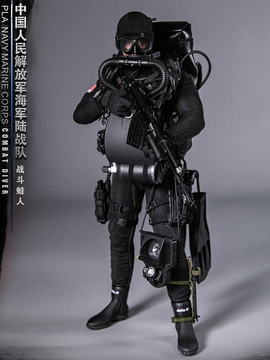 In-stock 1/6 DAMTOYS 78073 PLA Navy Marine Corps Combat Diver Action Figure