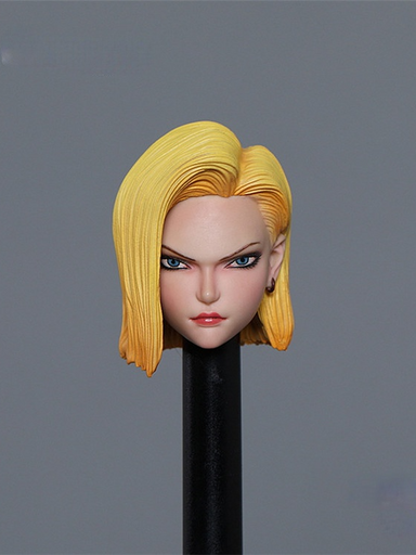 In-stock 1/12 Iminitoys M011 Android 18 head sculpt H#pale