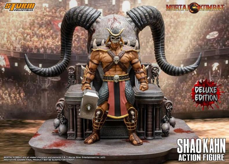 In-stock 1/12 Storm Collectibles Shao Kahn DCMK14/DCMK15 Action Figure
