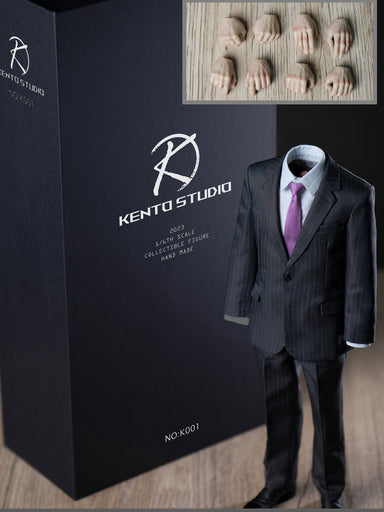 In-stock 1/6 Kento Studio K001 Suited Body Custom Kit