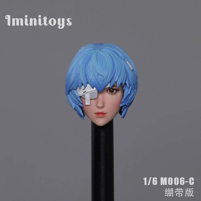 In-stock 1/12 IminiToys M007 Comic Female head sculpt