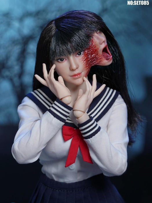 Pre-order 1/6 SUPER DUCK SET085 Horror girl Action Figure