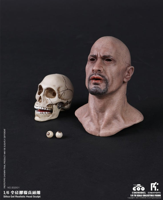 Pre-order 1/6 COOMODEL X CHENTOYS SG001 Silica Gel Realistic Head Sculpt