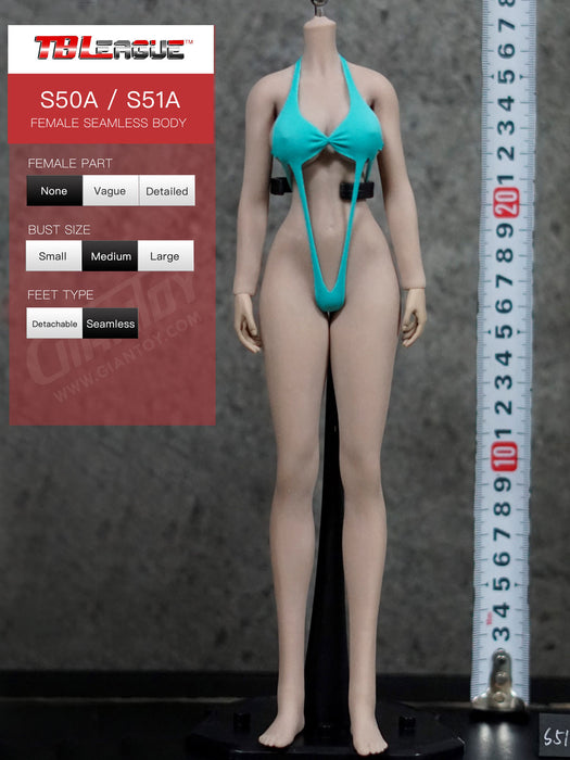 In-stock 1/6 TBleague Tall Anime Body Style (Seamless Feet) PLLB2022-S50/51A