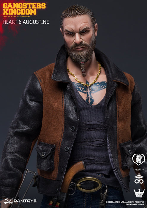 Pre-order 1/6 DAMTOYS GK027A Gangsters Kingdom HEARTS 6 AUGUSTINE