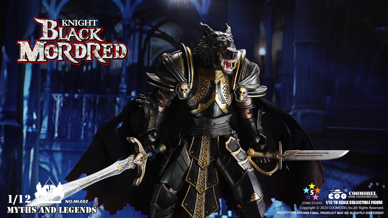 Pre-order COOMODEL 1/12 Myth and Legend ML001 King Arthur / ML002 Black Knight