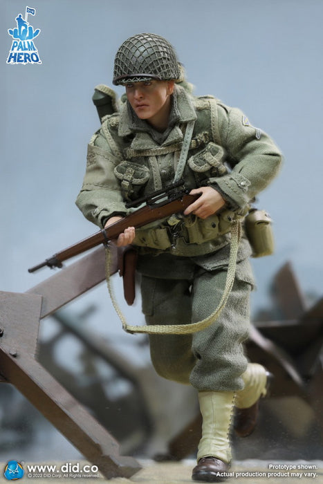 In-stock 1/12 DID WWII US 2nd Ranger Battalion Series 3 – Private Caparzo
