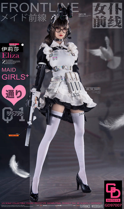 In-stock 1/6 GDTOYS Frontline Maid Girls GD97007 Eliza Action Figure
