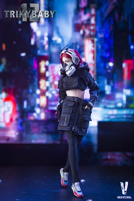 Pre-order 1/12 Verycool VCF-3006 CYBERPUNK TRICKYBABY 12 - RAINBOW Figure