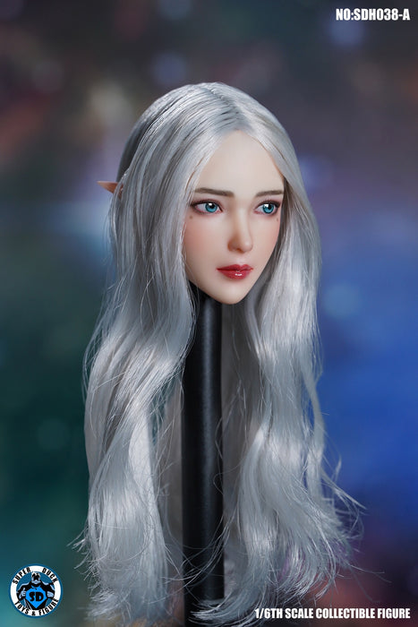 Pre-order 1/6 SUPER DUCK SDH038 Elf head sculpt H#pale
