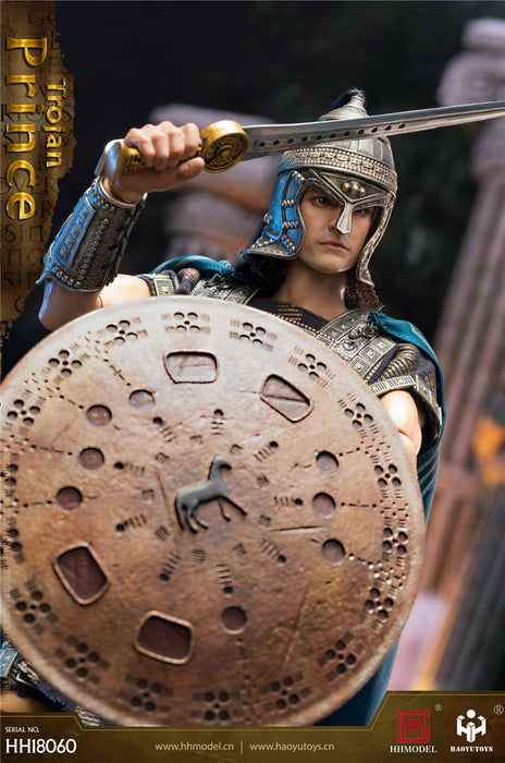 In-stock 1/6 HAOYUTOYS HH18060 Prince of Troy Action Figure