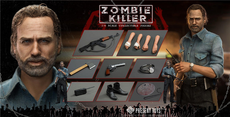 Pre-order 1/6 Present Toys SP53 Zombie Killer Action Figure