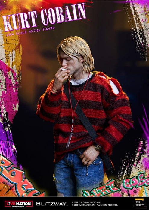 Pre-order 1/6 BLITZWAY BW-UMS 11701 Kurt Cobain Action Figure