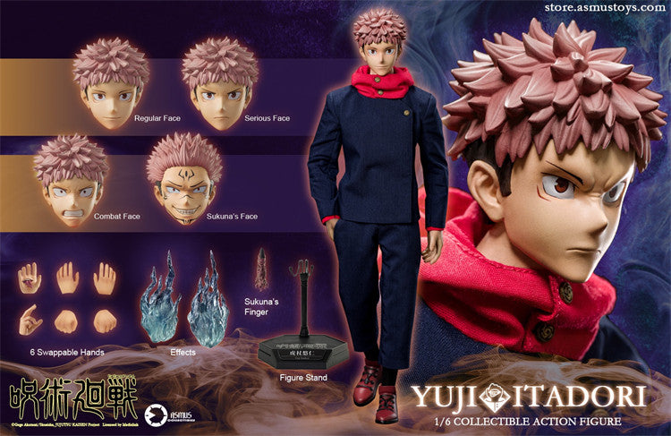 Pre-order 1/6 ASMUS JJKS02A YUJI ITADORI Action Figure