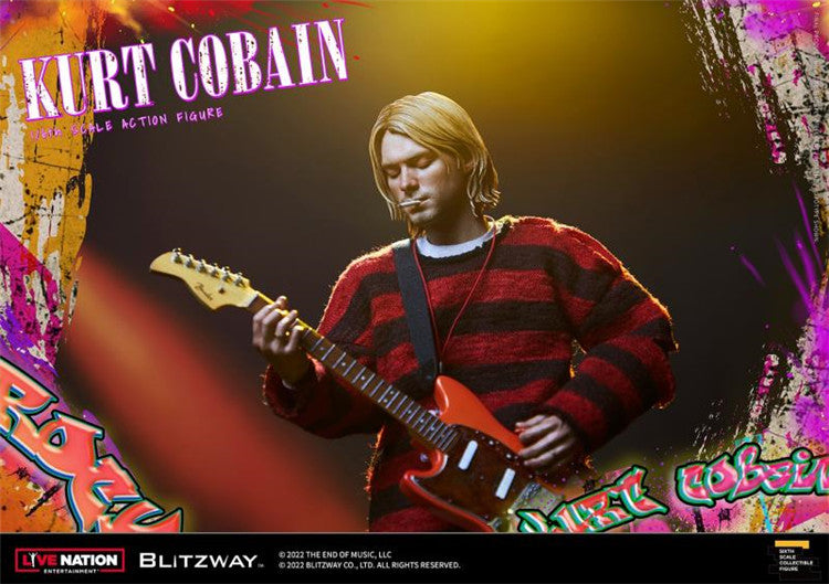 Pre-order 1/6 BLITZWAY BW-UMS 11701 Kurt Cobain Action Figure