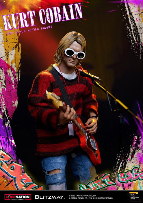 Pre-order 1/6 BLITZWAY BW-UMS 11701 Kurt Cobain Action Figure