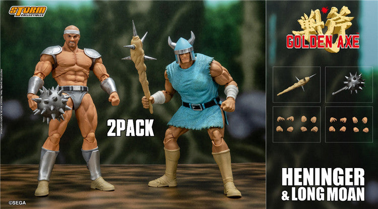 In-stock 1/12 Storm Collectibles SGGX09 HENINGER & LONG MOAN Action Figure