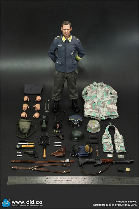 In-stock 1/6 DID D80168 WWII German Fallschirmjager Axel Action Figure