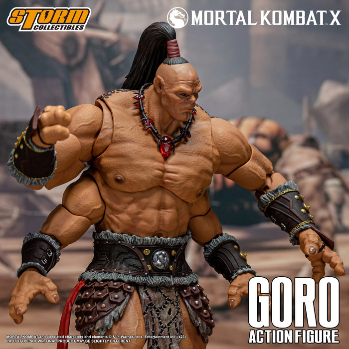 Pre-order 1/12 Storm Collecibles DCMK18 Mortal Combat Prince GORO Action Figure