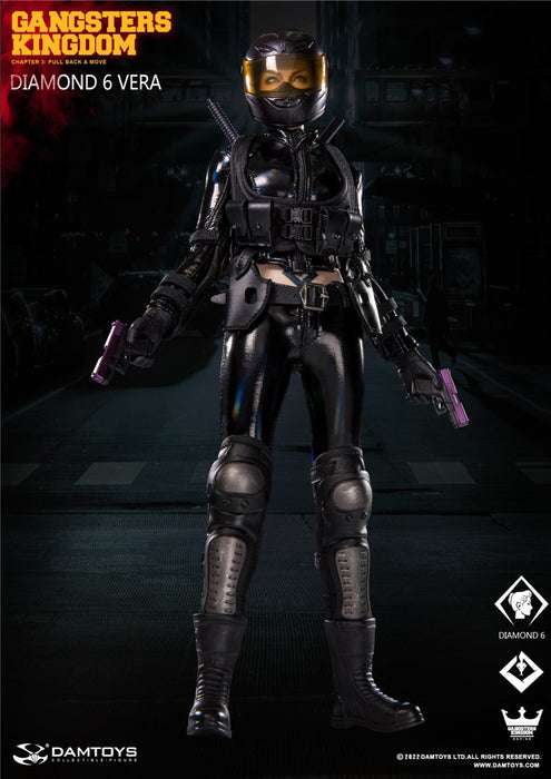 In-stock 1/6 DAMTOYS Gangsters Kingdom DIAMONDS 6 GK025 Vera Action Figure