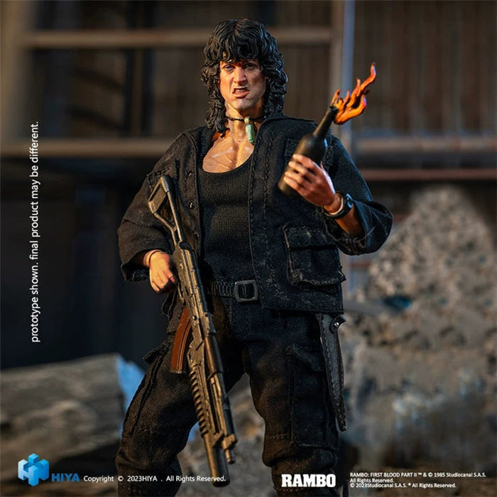 Pre-order 1/12 HIYA Toys ESR0100 Rambo Action Figure