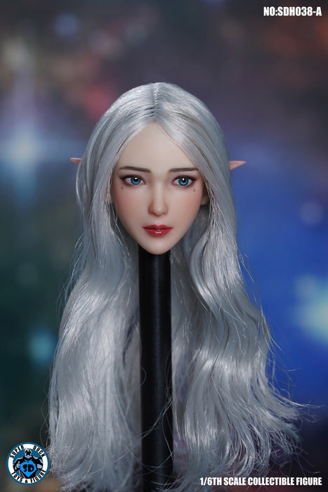 Pre-order 1/6 SUPER DUCK SDH038 Elf head sculpt H#pale