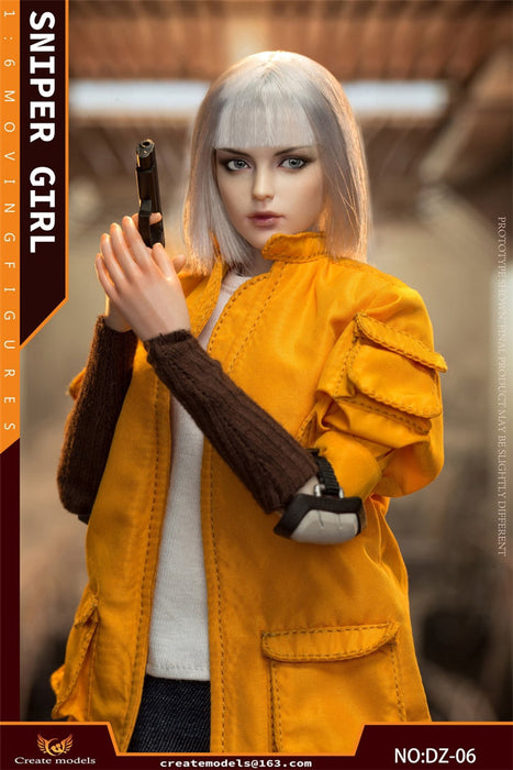 Pre-order 1/6 Createmodels Sniper Girl Action Figure (DZ05/DZ06)