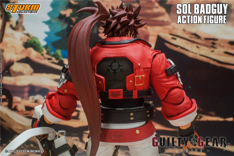 In-stock 1/12 Storm Toys ACSB01 Guilty Gear Sol Badguy Action Figure