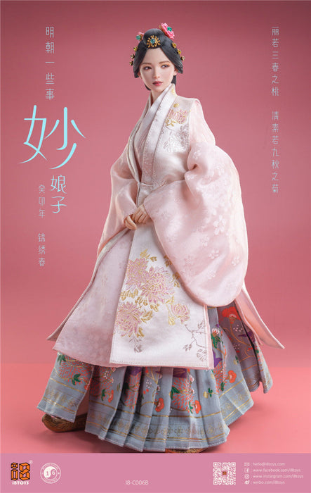 In-stock 1/6 I8TOYS C006 Female Clothes For Ming Dynasty Custom Kit