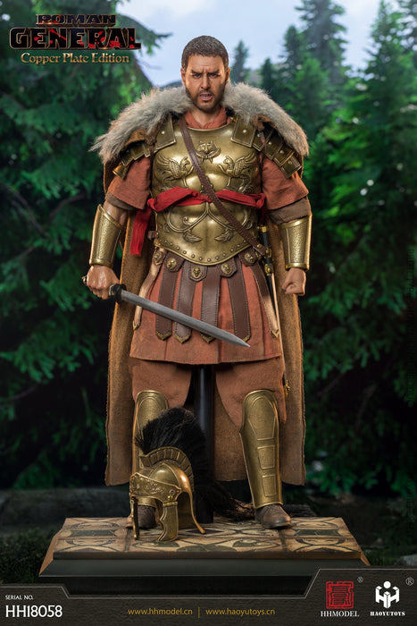 In-stock 1/6 HAOYU TOYS Roman General HH18058 (Bronze)