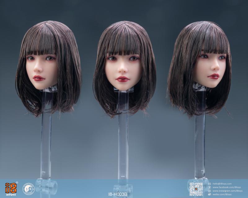 Pre-order 1/6 I8 TOYS I8-H003 "Yuki" Female head sculpt