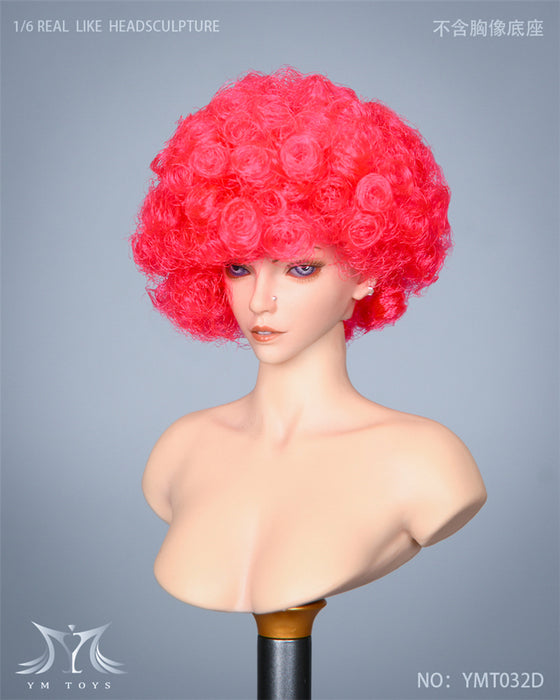 In-stock 1/6 YMTOYS YMT032 Arthur Afro Hair head sculpt H#Suntan