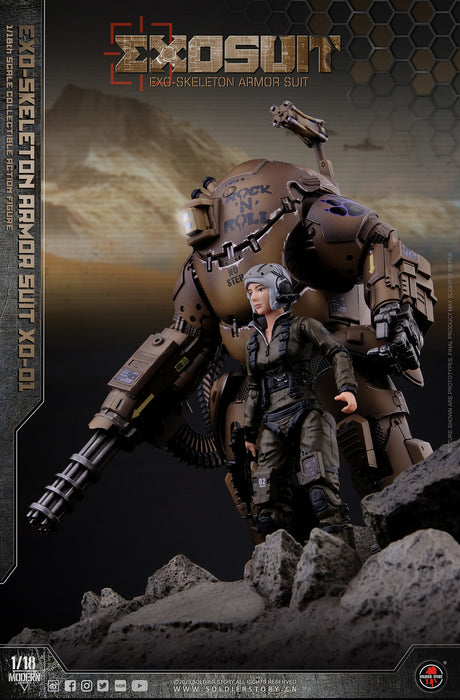 Pre-order 1/18 Soldier Story SSE001 EXO-Skeleton Armor Suit XO-01