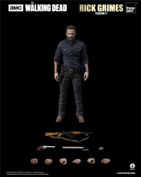 Pre-order 1/6 ThreeZero 3Z059 The Walking Dead Rick Grimes (Season 7)