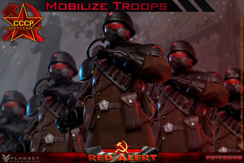 In-stock 1/6 Flagset FS-73046 Mobilize Troop Action Figure