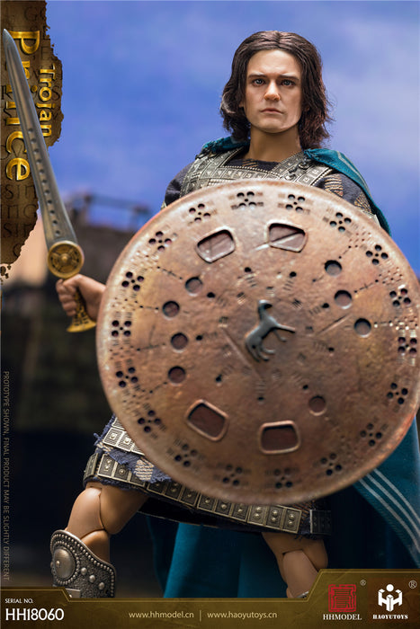 In-stock 1/6 HAOYUTOYS HH18060 Prince of Troy Action Figure